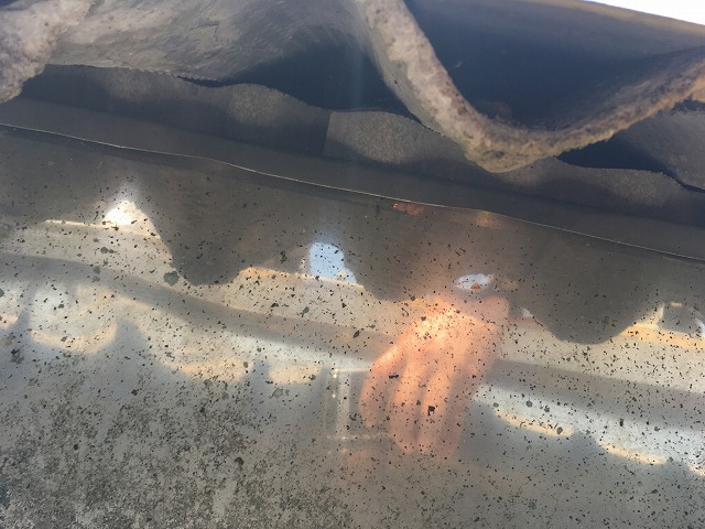 箱樋の状態悪化